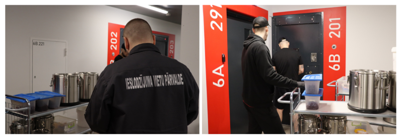 Ieslodzīto dienaskārtība pārvešanas dienā netika traucēta