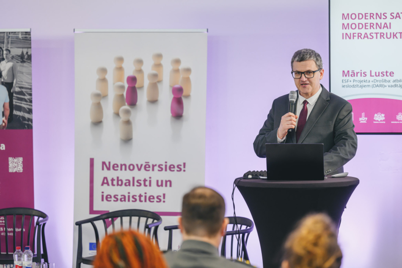 ESF+ projekta Dari vadītājs Māris Lusti