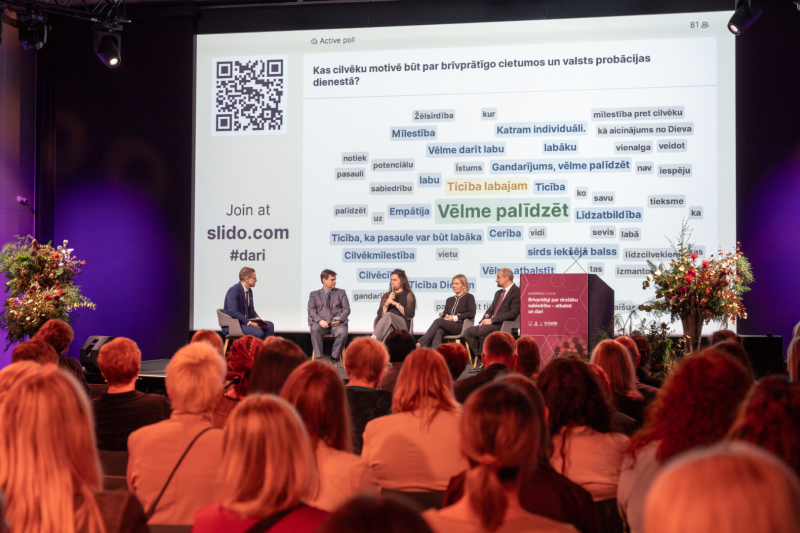 Konference “Brīvprātīgi par drošāku sabiedrību – atbalsti un dari”