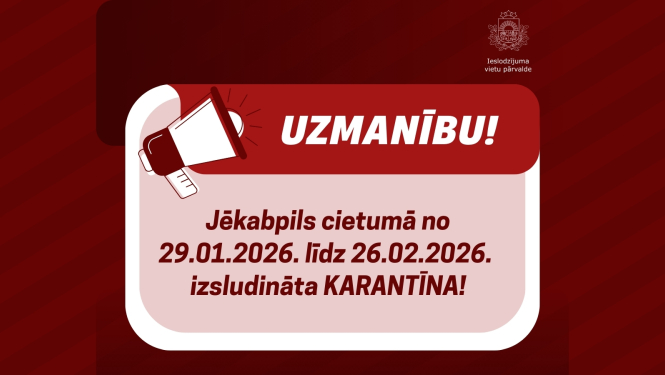 Karantīna Jēkabpils cietumā