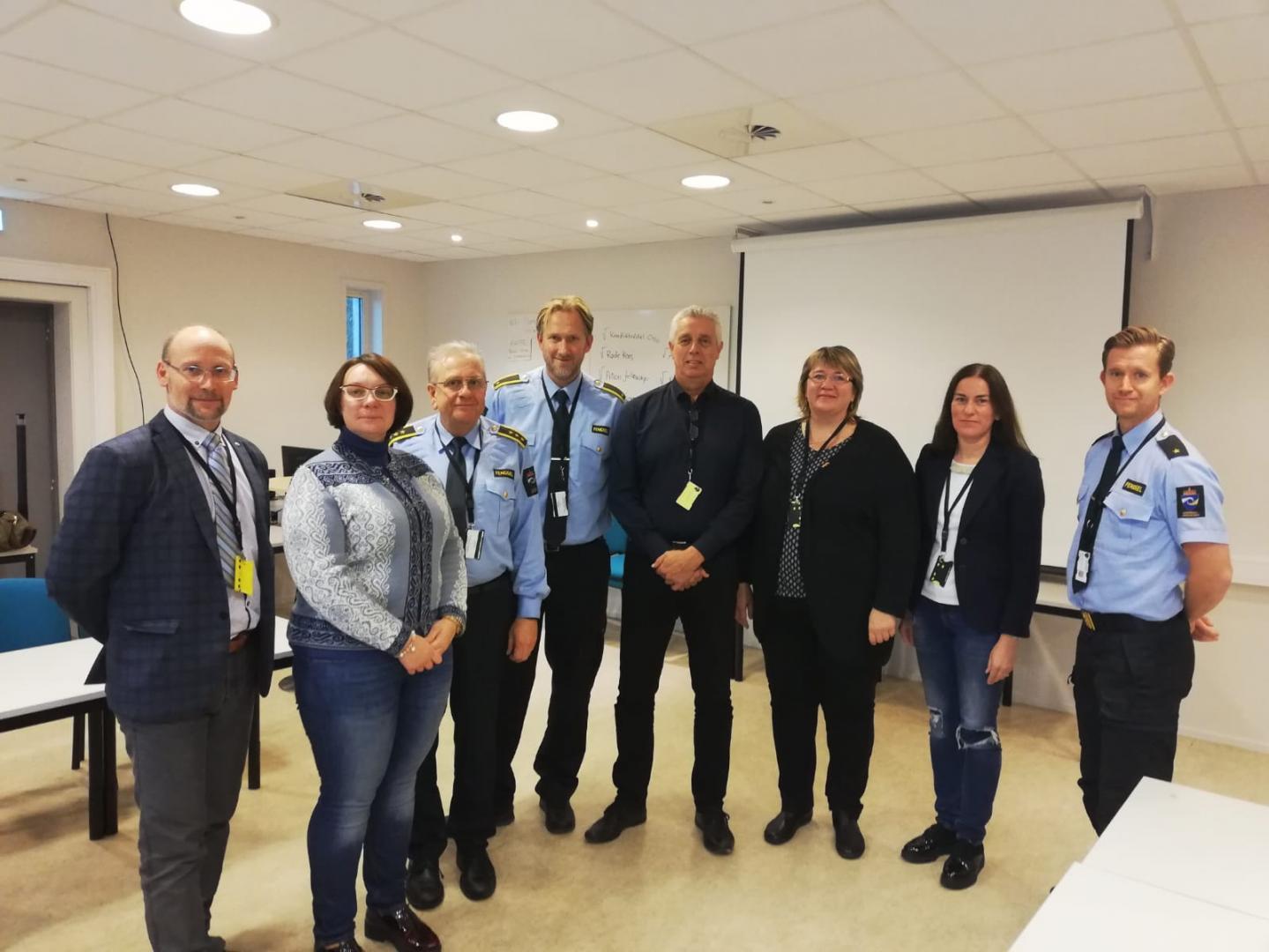 IeVP personāls vizītē Norvēģijā