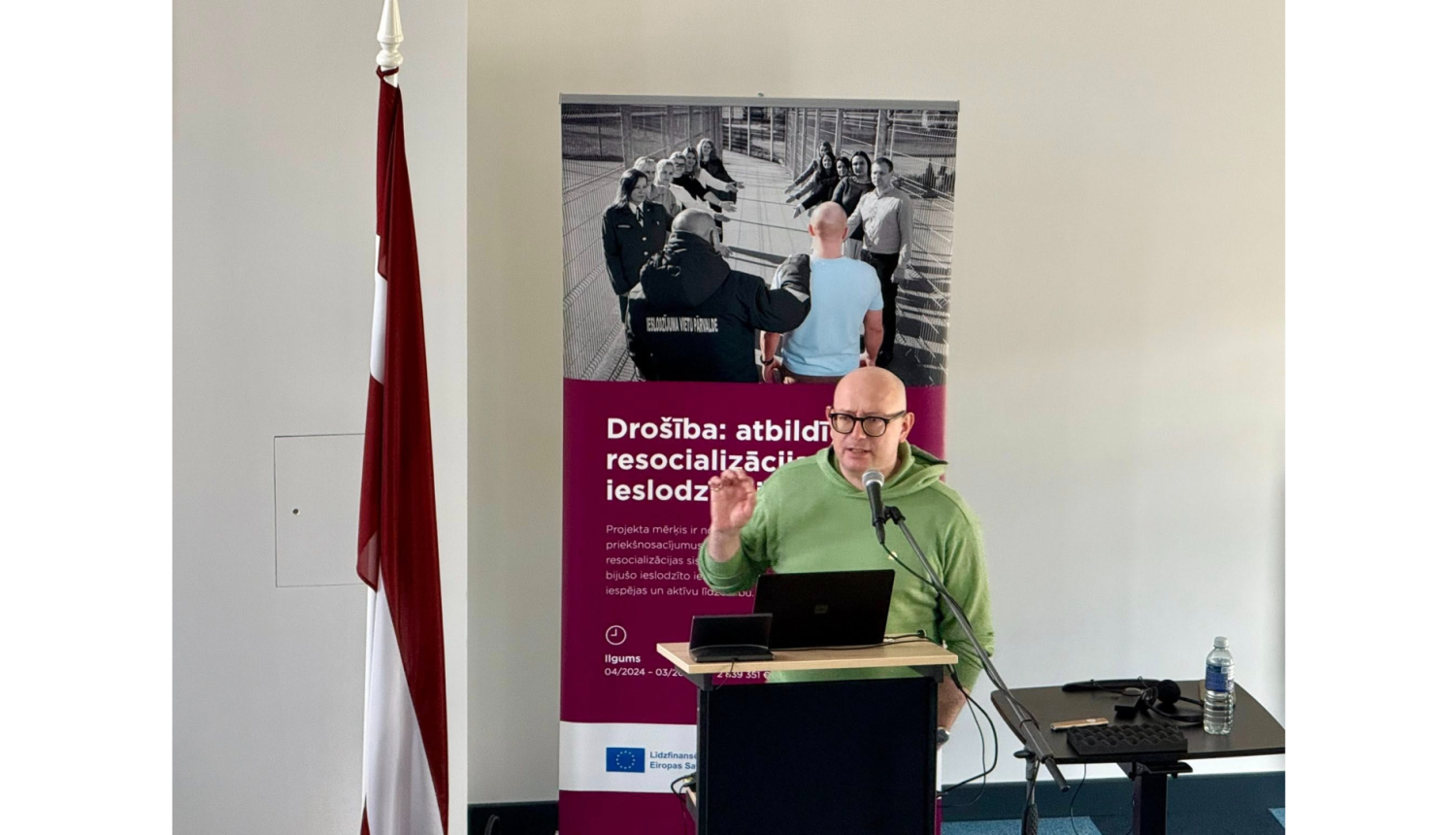 IeVP Mācību centrā viesojas Ukrainas vieslektors