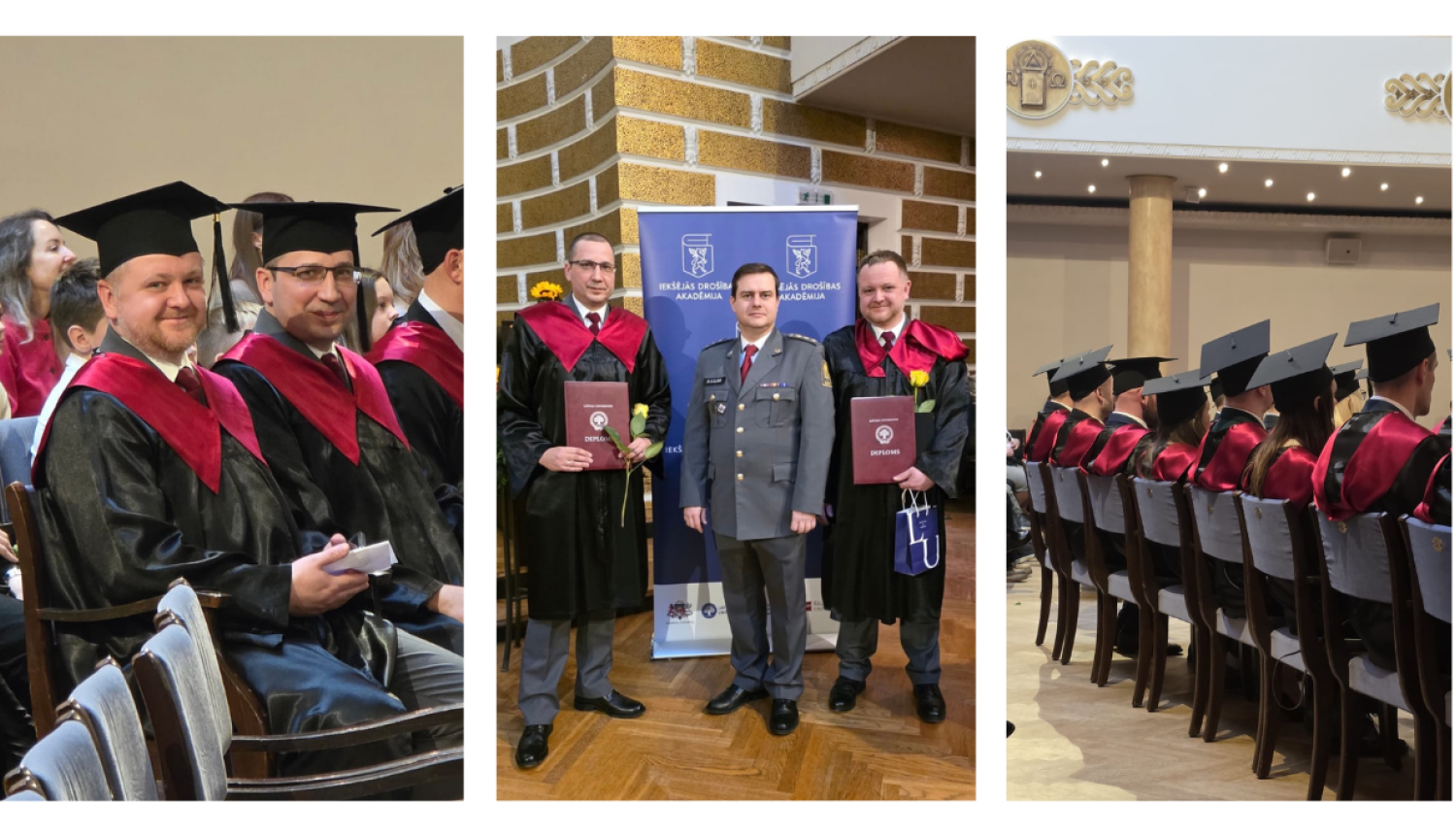 IeVP amatpersonas absolvējušas Iekšējās drošības akadēmijas maģistra studiju programmu