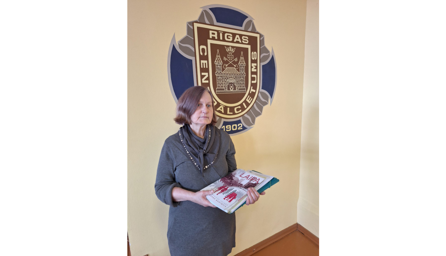 Daina Brila - IEVP brīvprātīgā, vada latviešu valodas nodarbības Rīgas Centrālcietumā